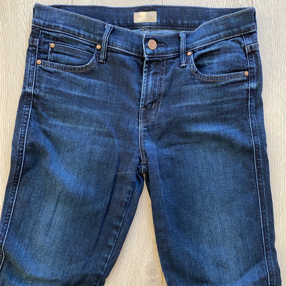 Mother THE RASCAL straight leg jeans